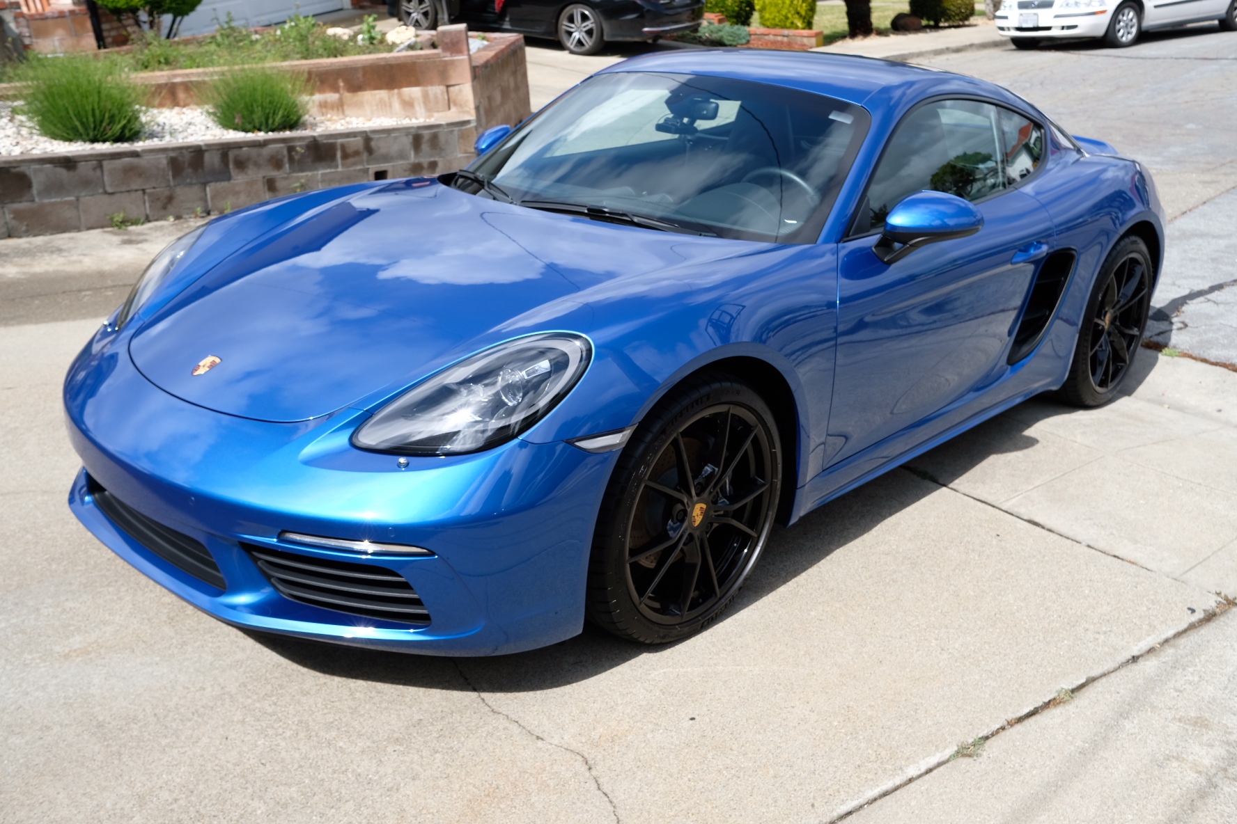2018 Porsche Cayman 718 (Sapphire Blue Metallic) — DETAILERSHIP™